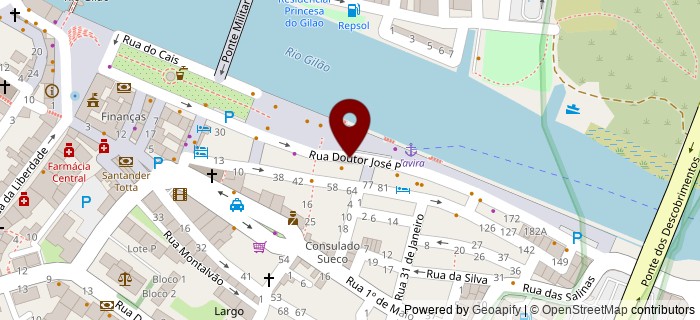 Rua Jos� Pires Padinha, Tavira