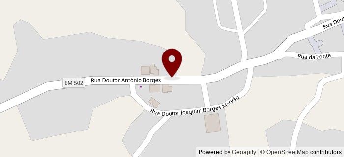 Rua Doutor Antnio Borges, Vila Nova de Tazem