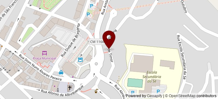 Rua M�rtires de Timor, Guarda