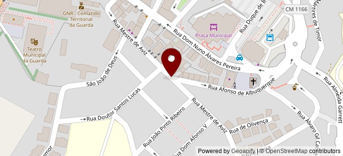 Rua Mestre de Aviz, Guarda