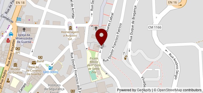 Rua Pedro �lvares Cabral, Guarda