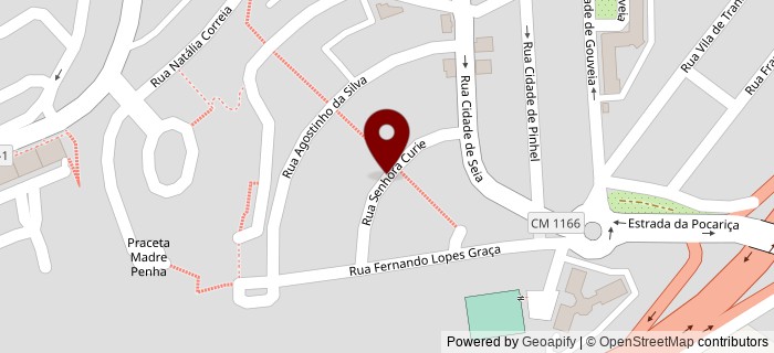 Rua Senhora Curie, Guarda