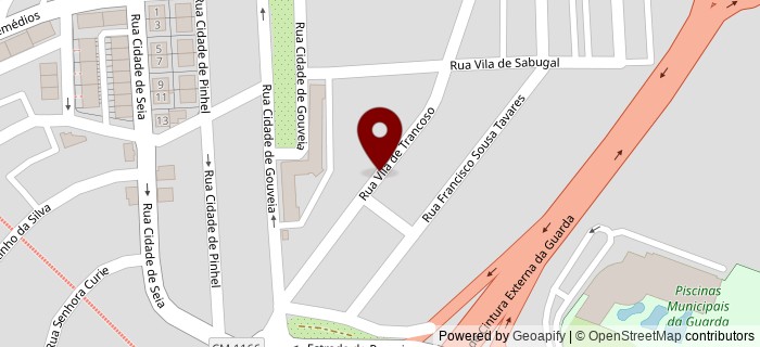 Rua Vila de Trancoso, Guarda