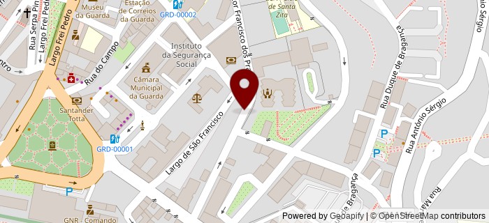 Rua Doutor Francisco Lucas Pires, Guarda