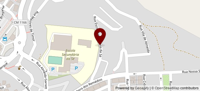 Rua Escola Secund�ria da S�, Guarda