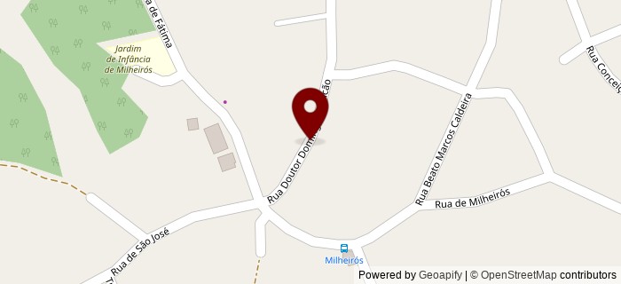 Rua Domingos Pinto Ribeiro, Milheir�s