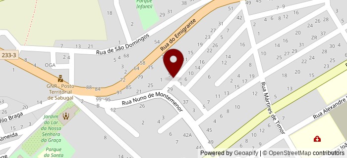 Rua dos Pinhos, Sabugal