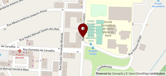 Rua Ferreira Castro, Santa Maria da Feira