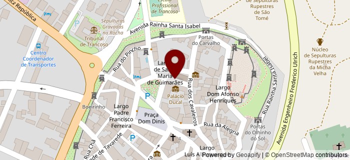 Largo Santa Maria Guimar�es, Trancoso