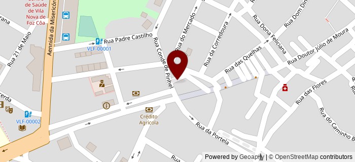 Rua Ladeira do Castelo, Vila Nova de Foz C�a