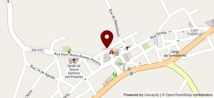 Rua da Miseric�rdia, Alcoba�a