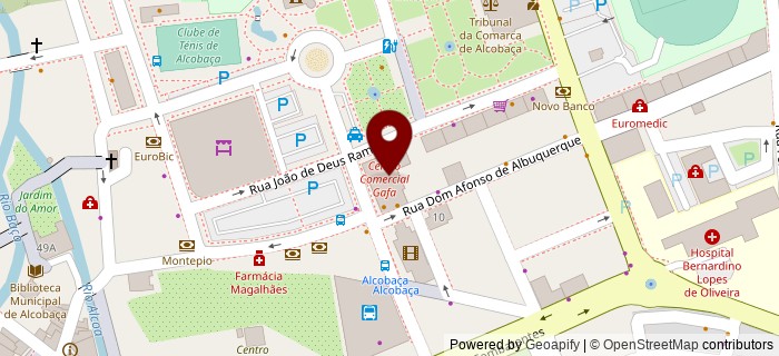 Rua da Gafa, Alcoba�a