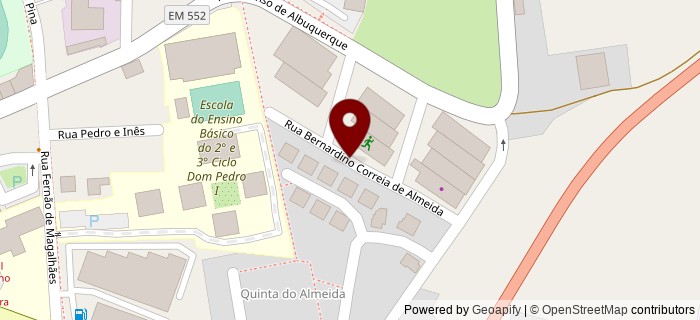 Rua Professor Bernardo Correia de Almeida, Alcoba�a