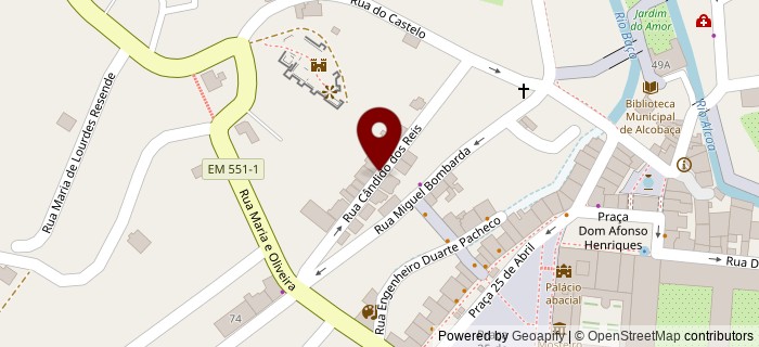 Rua Almirante C�ndido dos Reis, Alcoba�a