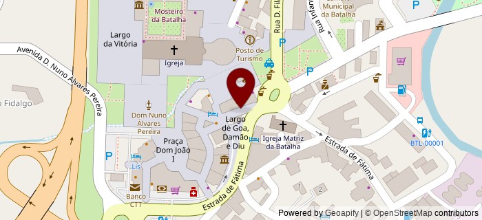 Rua Ant�nio Maria dos Santos, Batalha