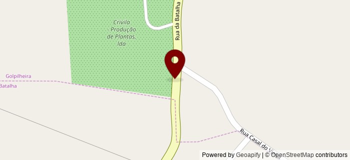 Estrada do Crasto, Batalha