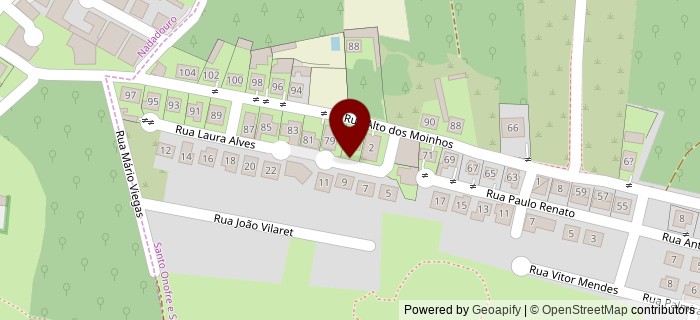 Rua Lu�sa Satanela, Caldas da Rainha