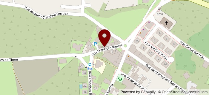 Rua Joaquim Claudino Ferreira, Caldas da Rainha