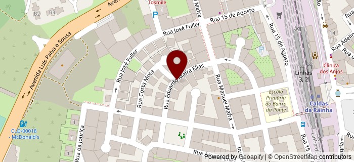 Rua Eduardo Mafra Elias, Caldas da Rainha