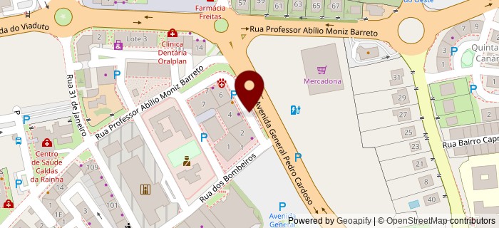 Rua Capit�o Jos� Ferreira Mendes Nazareth, Caldas da Rainha