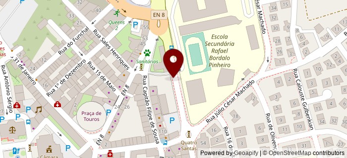 Rua Doutor Artur Figueiroa R�go, Caldas da Rainha