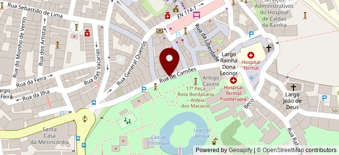 Rua de Cam�es, Caldas da Rainha