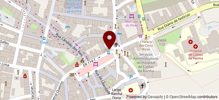 Largo Conselheiro Jos� Filipe, Caldas da Rainha