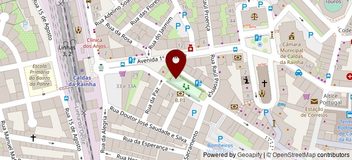 Avenida da Independ�ncia Nacional, Caldas da Rainha