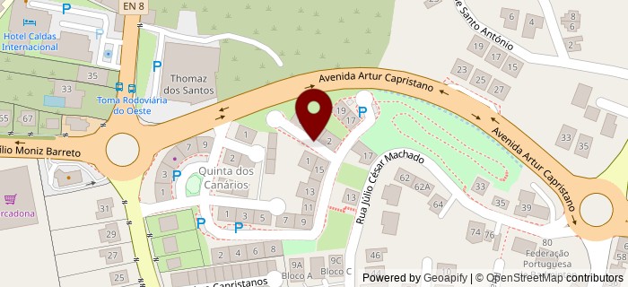 Rua Doutor Bertolino Ribeiro Coelho, Caldas da Rainha