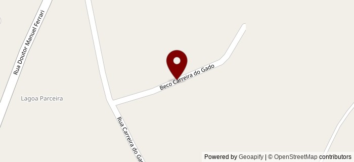 Beco Carreira do Gado, Lagoa Parceira