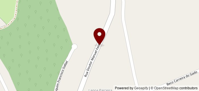 Rua Doutor Manuel Ferrari, Lagoa Parceira
