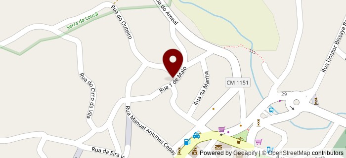 Rua 1� de Maio, Castanheira de P�ra