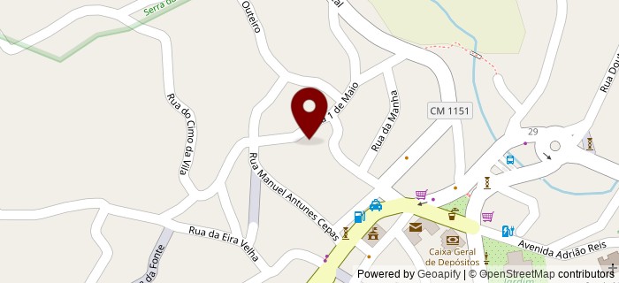 Largo 1� de Maio, Castanheira de P�ra