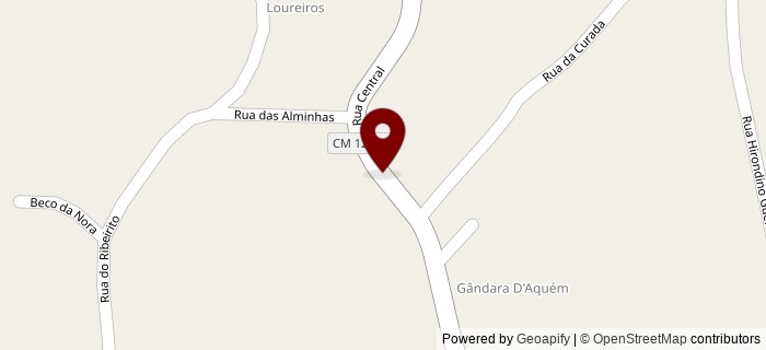 Rua Central, G�ndara de Aqu�m