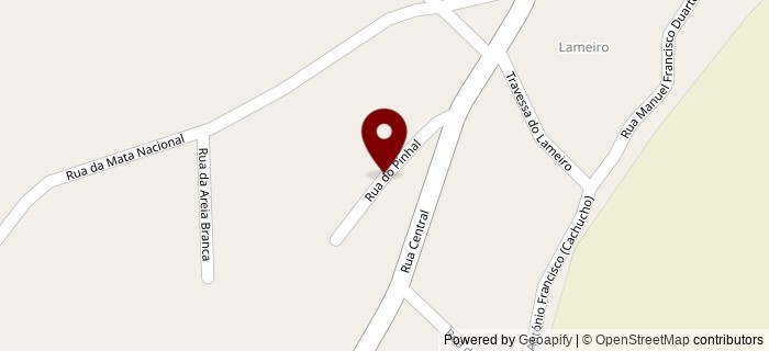 Rua do Pinhal, Lameiro