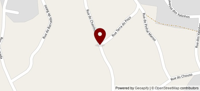 Rua da Cuvinha, Cha�n�a