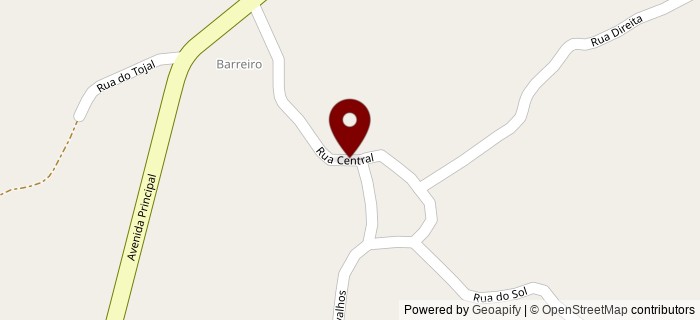 Rua Central, Barreiro