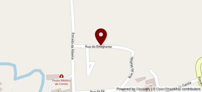 Travessa do Emigrante, Cortes