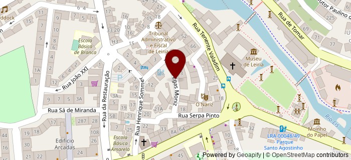 Rua Egas Moniz, Leiria