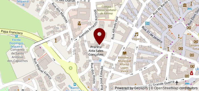 Rua Marcos Portugal, Leiria