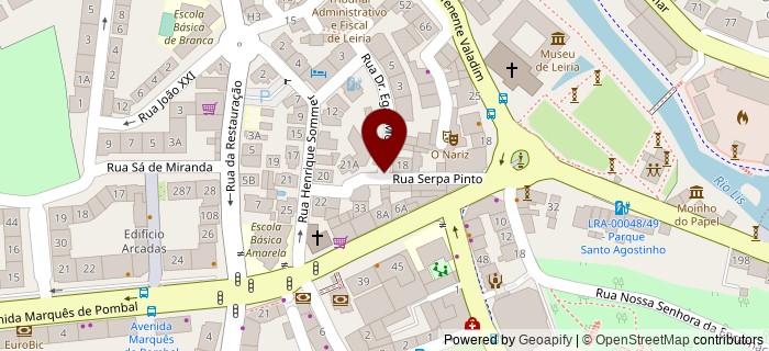 Rua Serpa Pinto, Leiria