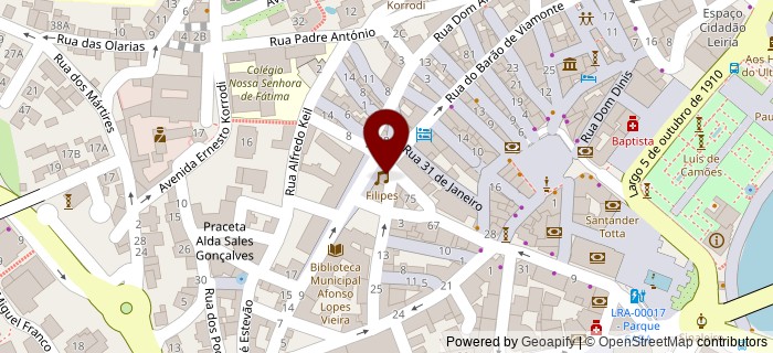 Largo C�ndido dos Reis, Leiria