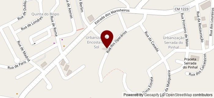 Rua dos Oper�rios, Leiria