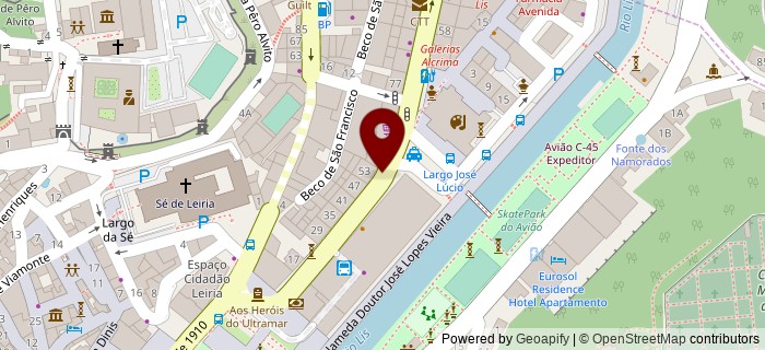 Rua Casa dos Cantoneiros, Leiria