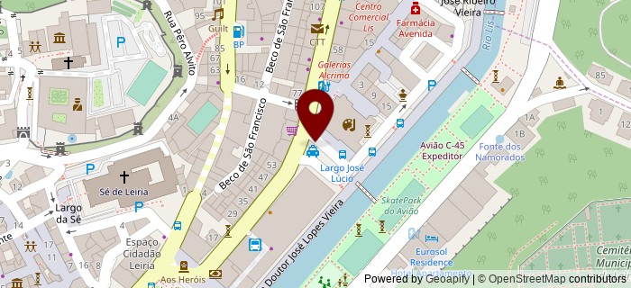 Largo Comendador Jos� Lucio da Silva, Leiria