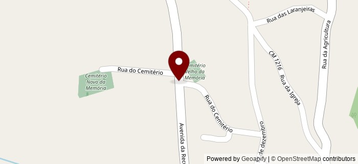 Rua do Cemit�rio, Mem�ria