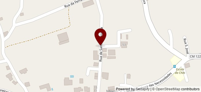 Travessa de Santa Teresinha, Ch�s