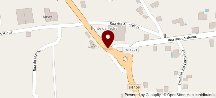 Rua da Ucha, Ponte da Pedra