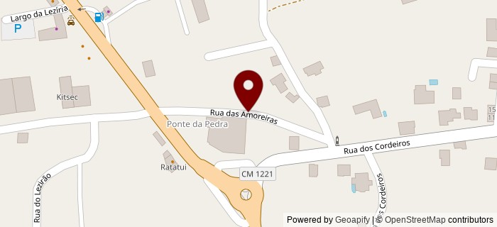 Rua das Amoreiras, Ponte da Pedra