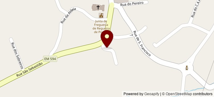 Rua do Pelome, Regueira de Pontes